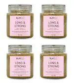 Slayzo Long & Strong Plant Based Hair Powder Mix For Scalp Nourishment & Hair Growth 400 g (100g X 4 Pack)