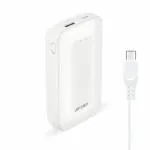 ERD PB-120 Li-Ion 25W PD+QC Power Bank, 10000mAh Single Input Ports, Compatible with Smartphones, Smart Watches, Neckbands & Other Devices, White