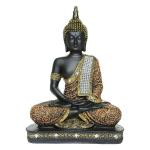36 Gun Serve Sampaan - Sitting Buddha Statue showpiece for Home Decor Living Room and for Gift