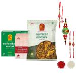 Bhikharam Chandmal - Rakhi | Family Rakhi | Kesar Soan Papdi | Navratan Mixture | Tikhoni Methi | Raksha Bandhan Gift