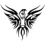 BC Sticker & Decal for Car & Bike (White, Black)