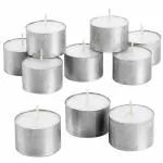Crazy Sutra Pure Smokeless Tea Light Wax Candles 40 pcs Pack 7-9 hrs Burning time