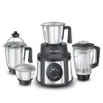 Prestige Endura 1000 Juicer Mixer Grinder (4 Jars, Black, Silver)