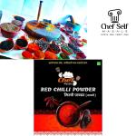 Chef self Everyday masalas Combo | 200G | Kashmiri Mirch Powder | Gavathi Mirch Powder |Combo Contains Magical Spices Flavors | 100x2 Pack