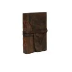 MB Exports - Buffalo Leather Handmade Vintage Notebook/Journal With Unlined Cream Paper For Notes And Sketchbook (4X6)