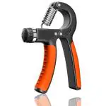 FIRST CHOICE Adjustable Hand Grip Strengthener| Hand Gripper |colour- black