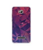 Casotec Bad Color Shape Design Printed Silicon Soft TPU Back Case Cover for Micromax Canvas Spark 3 Q385