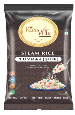 Rice Villa YUVRAJ Sona Masuri (Sambha) Steam Rice 26kg