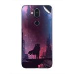 GADGETSWRAP Printed Vinyl Skin Sticker for Nokia 8.1 - Warrior