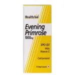 HealthAid Evening Primrose Oil 1000mg With Vitamin E - 60 Softgel Capsules