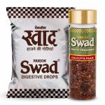 Swad Digestive Chocolate 50 Candy And Calcutta Paan Pachak Mukhwas Mouth freshener 1 bottle