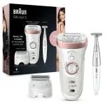 Braun SensoSmart Silk Epil 9-890 Hair Removal Epilator, White