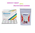 Promepro Zincovit Multivitamin - 15 Tablets (6 Strips) & Promepro Multivitamin 10's Gummies