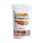 TEMPERADO Premium Raw Mota Pista |Pistachios Without shell 500g Pouch Pack| Pista Dry Fruit| Tasty & Healthy| High in Protein & Dietary Fiber | Gluten Free & Low Calorie Nuts