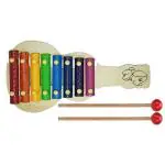 ShopiMoz Ecofriendly Wooden Xylophone Kids First Musical Sound Instrument Toys 8 Note