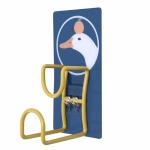 MyHomesWorld Cartoon Metal Wall Hanging Hook Towel Washbasin Storage Rack Hanger