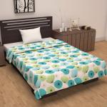 Divine Casa 100% Cotton All Season Reversible Dohar Single Bed Size | AC Blanket | Lightweight Bed Blanket