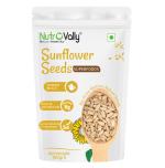 Nutrovally Raw Sunflower Seeds For Eating | Loaded With Magnesium & Vitamin-E Rich | Unroasted & Light Snack Sunflower Seeds 100gm