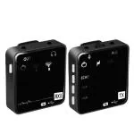 CLEGO 2.4G Wireless Lavalier Microphone Clip-on Lapel Mics for Smart Phone, Camera, Tablet