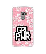 Casotec Girl Power Art Design Printed Silicon Soft TPU Back Case Cover for Lenovo K4 Note