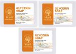 MeriBana Khadi Glycerin Soap Organic Handmade Anti Ageing Skin Soap (3 x 125 g)