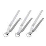 JISUN Stainless Steel Roti Chimta / Cooking Tong / Utility Tong for Kitchen (Pack of 3)