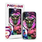 PROSKINS Galaxy Owl 3D Textured Mobile Back Skin/Sticker Only for Motorola G82 5G