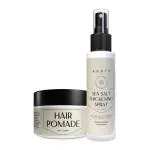 Arata Pro Grooming Set With Sea Salt Thickening Hair Spray (50 ) & Hair Pomade (50 ) | Pre-Styler For Instantly Thicker, Full-Bodied Hair | Style For A Glossy Finish With Flexible Control
