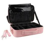 Oceanevo Rose Gold Cosmetic Bag, Medium (Pack of 1)
