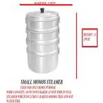 VKAK Aluminium Momos Steamer No 8, Having 4Tier (Used For Only Home Purpose) Food Capacity :- 45 Pcs Of Momos Baked At One time) Water Capacity :- 2.3 liter
