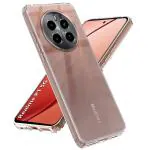 Fashionury Shockproof Crystal Clear Back Case for Realme P1 5G | Raised Bumps for Camera & Screen Protection | Transparent Back Cover Case for Realme P1 5G