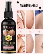 Kuraiy New Repair Stretch Marks Removal Natural Heal Pregnancy Breast, Hip,Legs