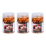 J J Crunch N Munch Fruit Nut and Museli Mix | Dehydrated with Honey | Perfect to Kickstart Morning | Breakfast | 250 Grams Each | Pack of 3