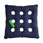 Comfortinglives Blue Inflatable Coccyx Air Seat Cushion To Relief Back And Tailbone Pain