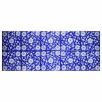 Shivkripa Blue Art Pottery Blue And White Ceramic Decorative Wall Tiles, 15 x 15 x 0.5 cm(Pack of 10)