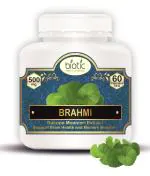 Biotic Brahmi Capsules - Bacopa Monnieri Extract 500mg - 60 Veg Capsules