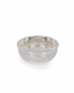 Osasbazaar Hallmarked Silver Bowl 9.3 x 9.3 x 4 cm