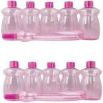 MILTON PACIFIC (SET OF 12) 1000 ml Bottle (Pack of 12### Pink### PET)