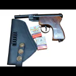 JGG JAIN GIFT GALLERY BROWN TOY GUN BLACK TOY GUN FREE 200 PELLETS WITH COVER