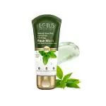 Lotus Botanicals Natural Green Tea HydraDetox Clarifying Face Wash with Niacinamide | Boosts Glow & Brightens Skin | Fights Acne and Pimples | Tightens Pores & Clears Toxins | Preservative Free | For All Skin Types | 100g