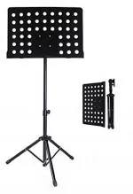 Techtest Notation Stand Lyrics Foldable Violin Music Sheet Holder Adjustable Orchestra Music Stand