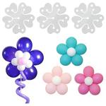 Grand Shop Multicolor Plastic Balloon Flower Clips