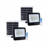 Homehop Solar Flood Light Outdoor 60 Watts Waterproof Automatic 200LED Wall Lamp for Garden, Home, Balcony and Patio with Remote. (Aluminum, Cool White Pack of 2)