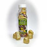 Blaue Fusse -DELICIOUS BEYOND FATHOM Sugarless Bliss Sugar Free Centre Filled Dark Chocolite, Suitable For Dieters And Diabetics, Pineapple, 100 g