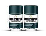 GRINBIZZ Digestive Enzymes Capsule Better Digestive Function, Healthy Gut/Relief Constipation/Digestive Care/Stomach Cleaner