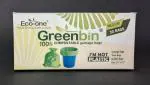 Eco-One Greenbin 100% Compostable Garbage Bags (19 * 21 Inches Trash, Bin Bag) for Home, Kitchen, Office | Biodegradable, 0% Plastic -count 90 bags