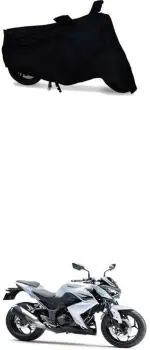 RONISH Two Wheeler Cover for Kawasaki (Z250, Black)