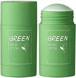 Toroka Paraben Free Green Face Mask Stick Cream for All Skin Types Blackhead Removal, 8 g