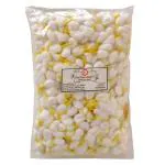 Om Phool Batti Cotton Wicks, Diya Batti for Aarti Jot (Yellow, Pack of 500 Wicks)