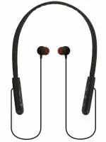 Melbon PFM18-FG Magnetic music sport earphones BT V5.0 wireless earbuds sport neckband Bluetooth & Wired without Mic Headset (Black, In the Ear)